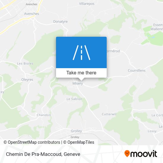Chemin De Pra-Maccoud map