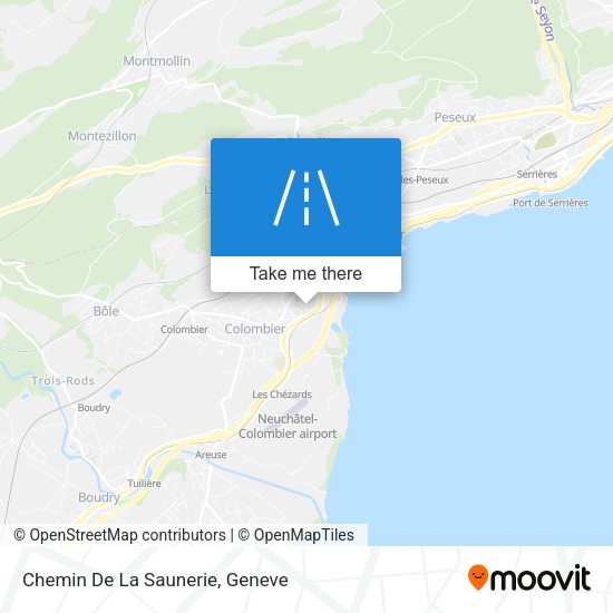 Chemin De La Saunerie map