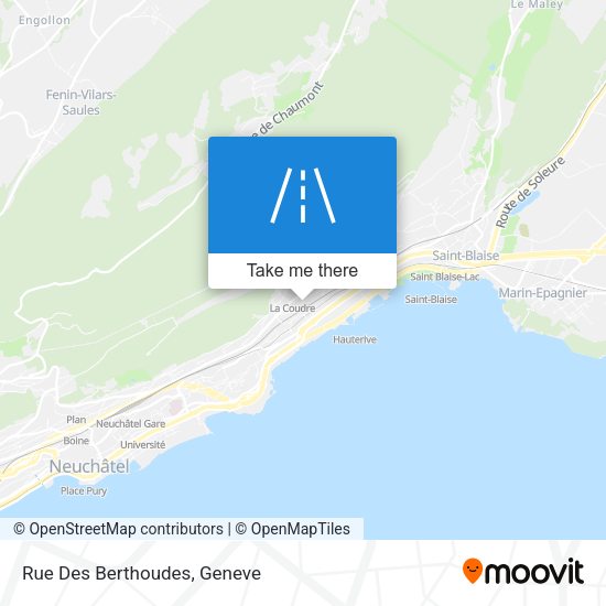 Rue Des Berthoudes map