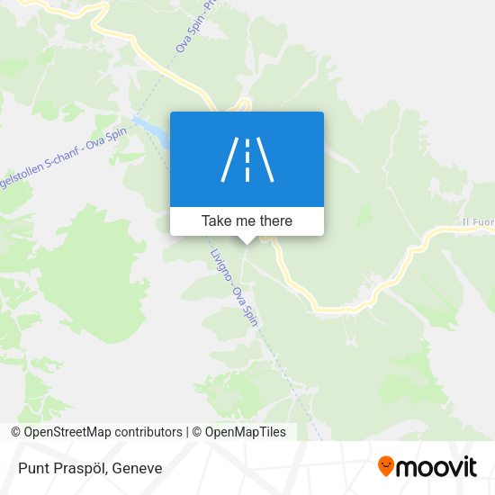 Punt Praspöl map