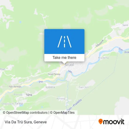 Via Da Trü Sura map