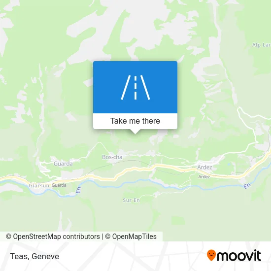 Teas map