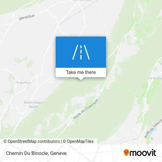 Chemin Du Binocle map