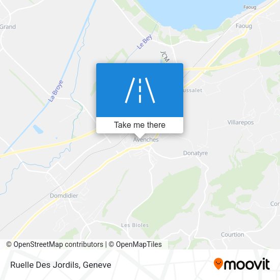 Ruelle Des Jordils map