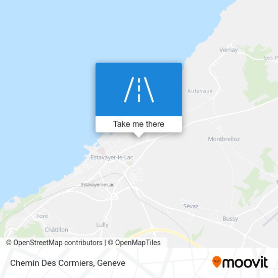 Chemin Des Cormiers map