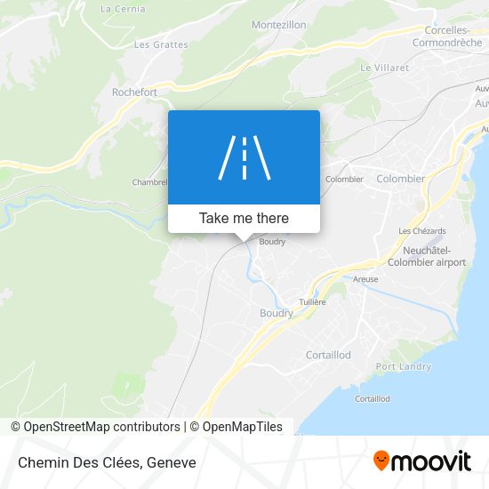 Chemin Des Clées map
