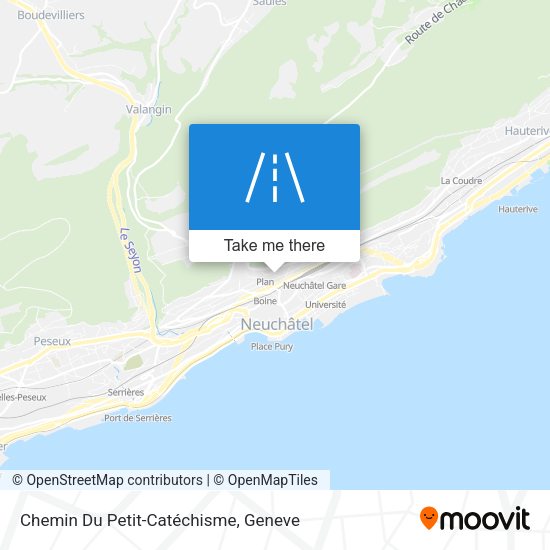 Chemin Du Petit-Catéchisme map
