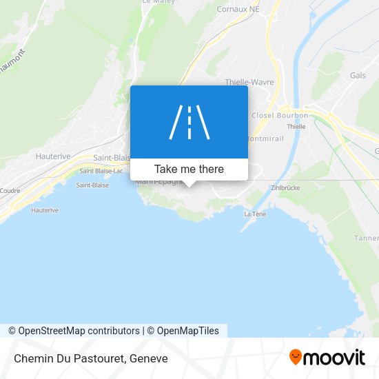 Chemin Du Pastouret map