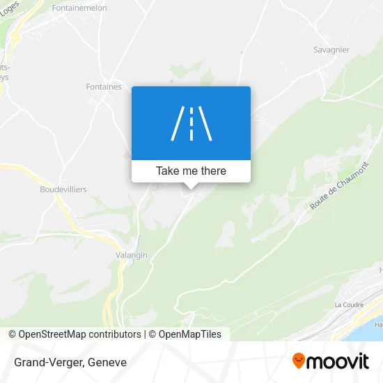 Grand-Verger map