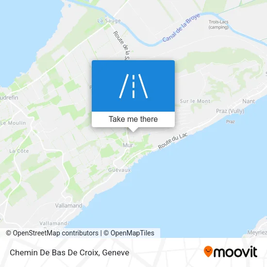 Chemin De Bas De Croix map