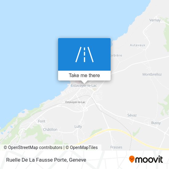 Ruelle De La Fausse Porte map