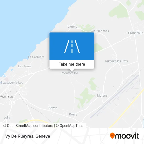 Vy De Rueyres map