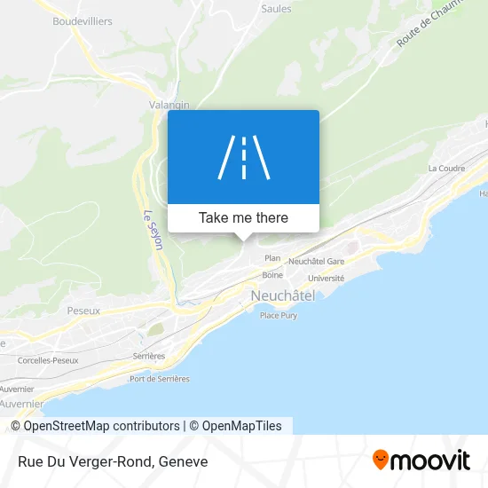 Rue Du Verger-Rond map