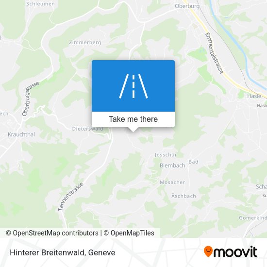 Hinterer Breitenwald map