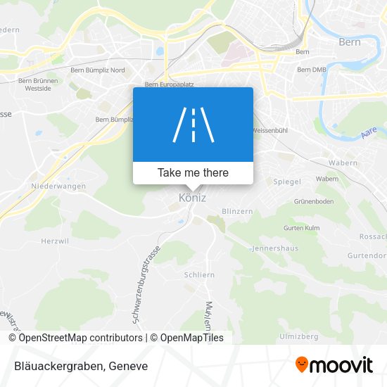 Bläuackergraben map