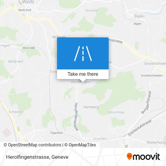 Herolfingenstrasse map