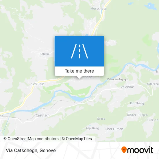 Via Catschegn map