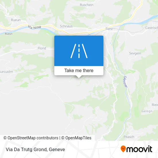 Via Da Trutg Grond map