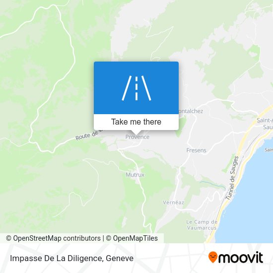 Impasse De La Diligence map