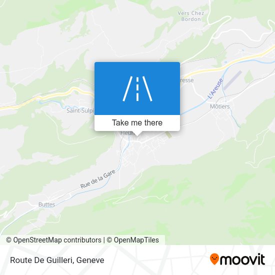 Route De Guilleri map