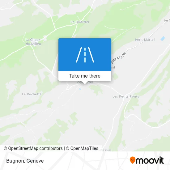 Bugnon map