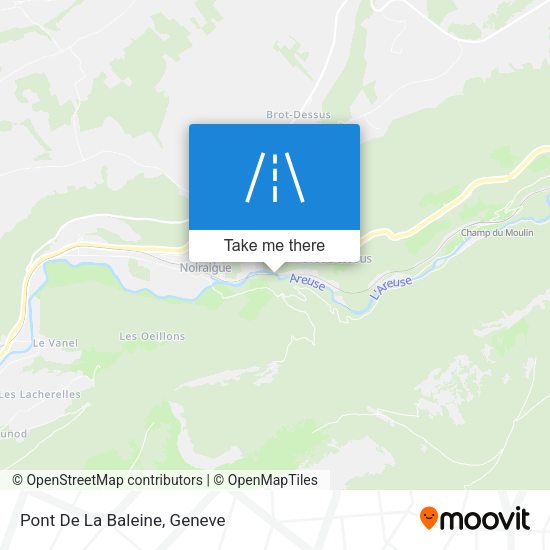 Pont De La Baleine map