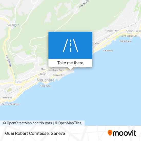 Quai Robert Comtesse map