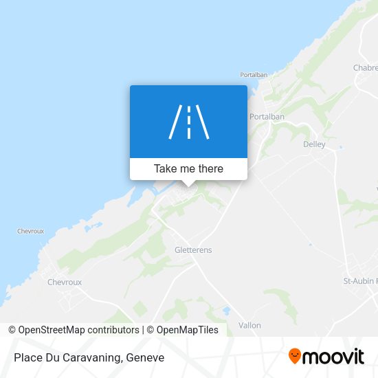 Place Du Caravaning map