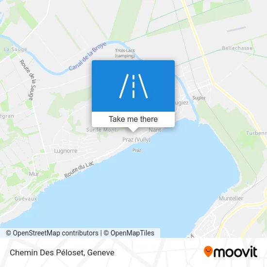 Chemin Des Péloset map