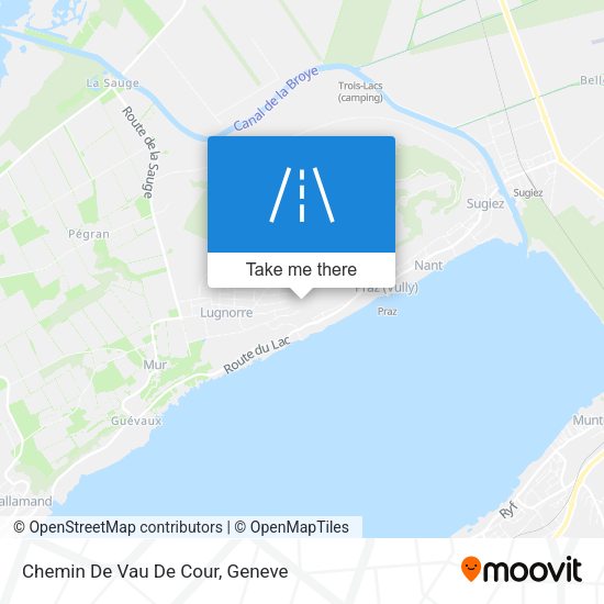 Chemin De Vau De Cour map