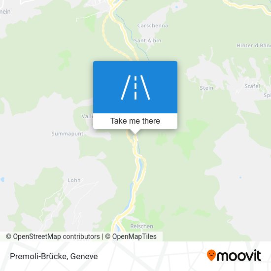 Premoli-Brücke map