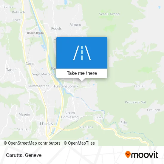 Carutta map