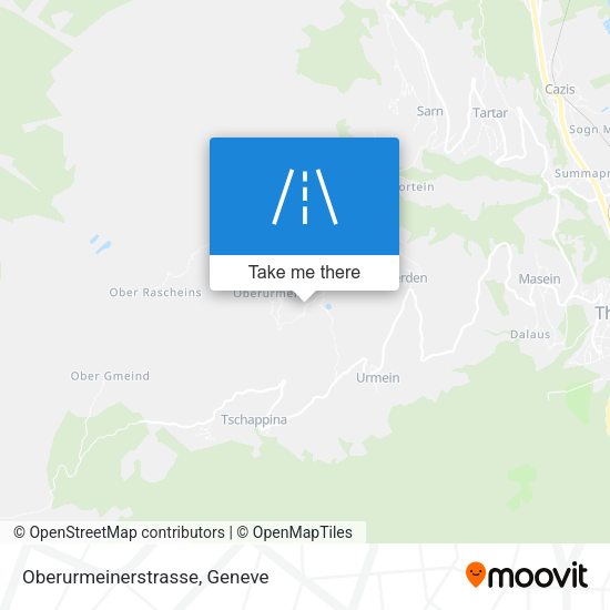 Oberurmeinerstrasse map