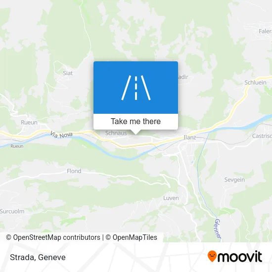 Strada map