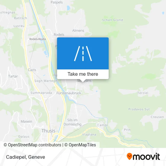 Cadiepel map