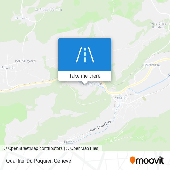 Quartier Du Pâquier map