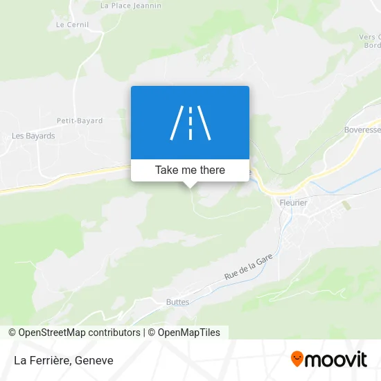 La Ferrière map