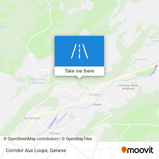Corridor Aux Loupx map