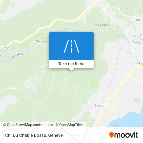 Ch. Du Chable Bossu map