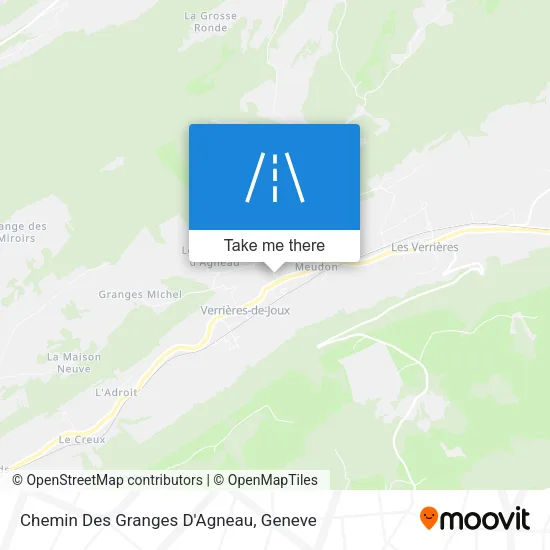 Chemin Des Granges D'Agneau map