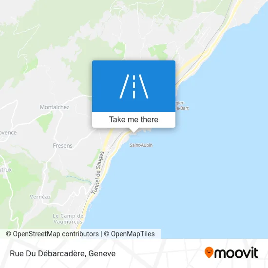 Rue Du Débarcadère map