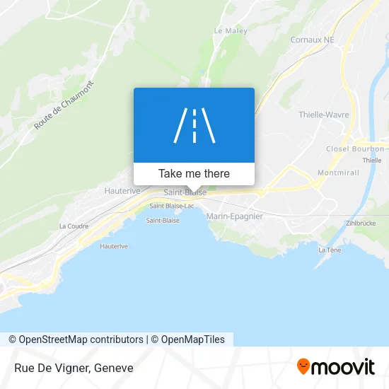 Rue De Vigner map