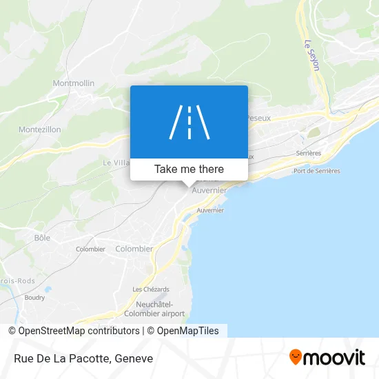 Rue De La Pacotte map