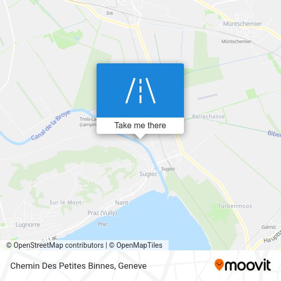 Chemin Des Petites Binnes map