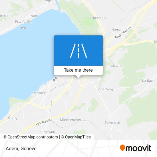 Adera map