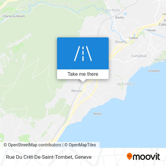 Rue Du Crêt-De-Saint-Tombet map
