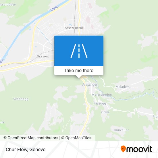 Chur Flow map