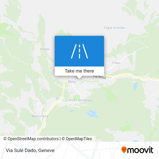 Via Sulé Dado map