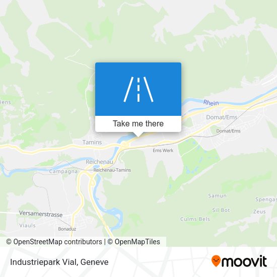 Industriepark Vial map