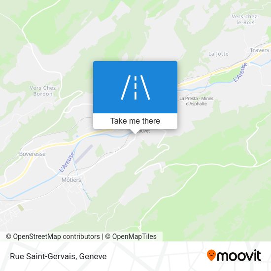 Rue Saint-Gervais map